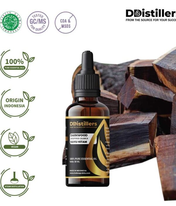 Darkwood / Blackwood / Kayu Hitam Papua Essential Oil Pure 100%, 50-100ML GS