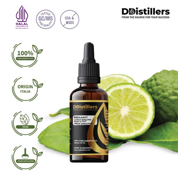 Bergamot / Jeruk Bergamot Essential Oil Pure 100%, 50-100ML GS