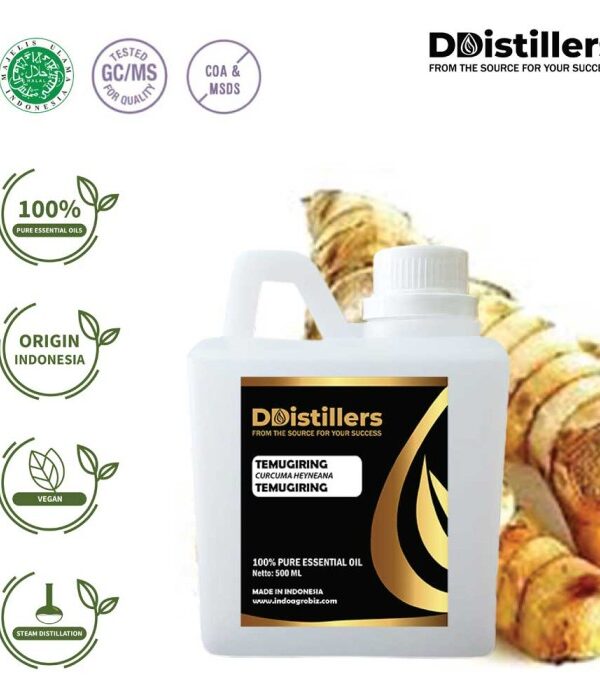 Temugiring / Temugiring Essential Oil Pure 100%, 500ML-1L HDPE/SS