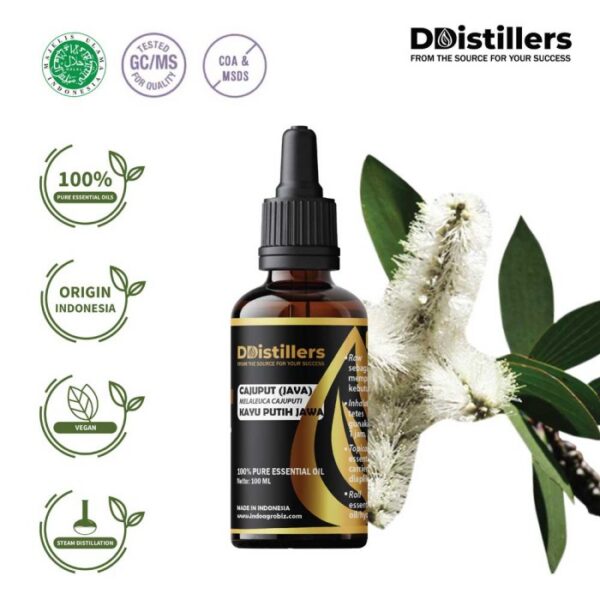 Cajuput (Java) / Kayu Putih Jawa Essential Oil Pure 100%, 50-100ML GS