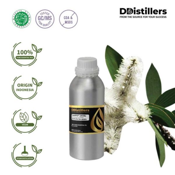 Cajuput (Java) / Kayu Putih Jawa Essential Oil Pure 100%, 500ML-1L HDPE