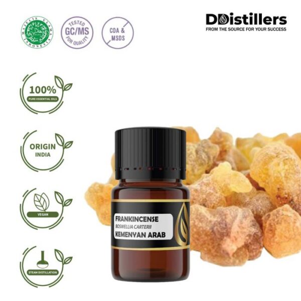 7fa22705777649e08d20d9ea8f8b05c6.jpg Frankincense (Somalia) / Kemenyan Arab-Somalia Essential Oil Pure 100%, 2-10ML GS