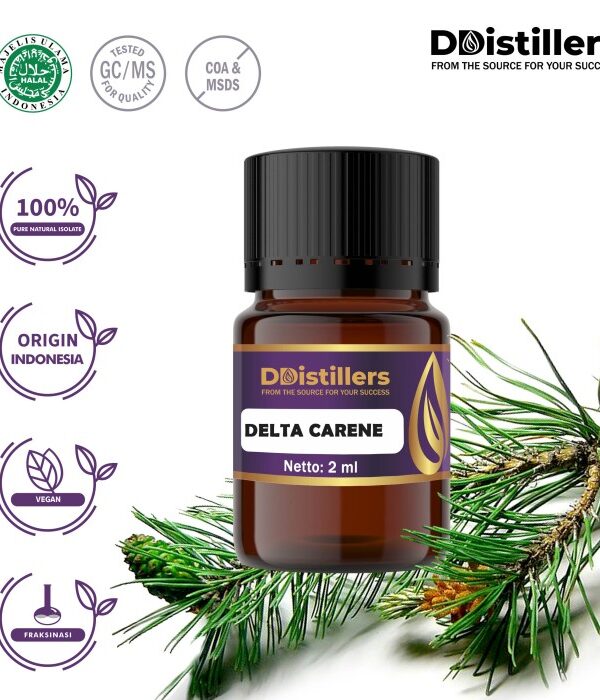 Delta Carene Natural Isolate Oil Pure 100%, 2ML GS