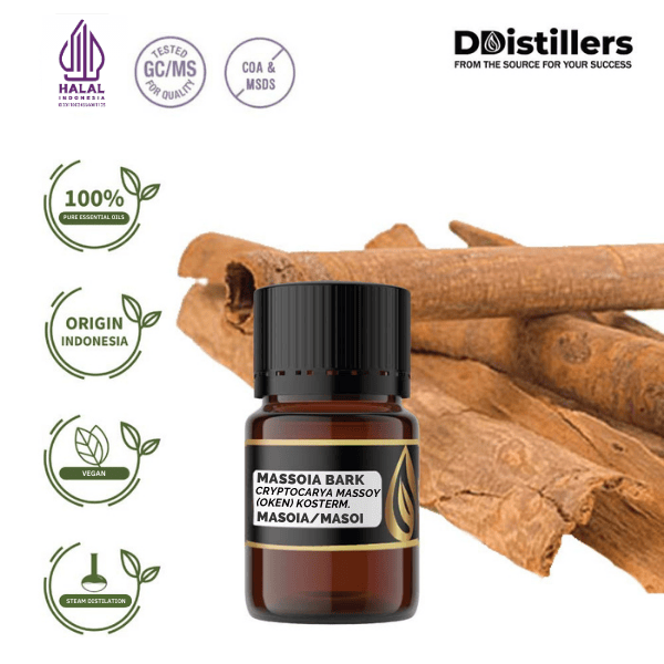 Massoia Bark / Massoia Essential Oil Pure 100%, 2-10ML GS