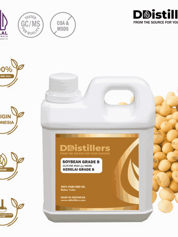 Soybean Grade B / Kedelai Grade B RBD Oil Pure 100%, 500ML-1L HDPE