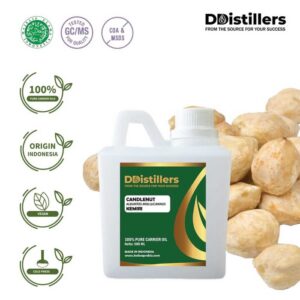 Candlenut / Kemiri Carrier Oil Pure 100%, 500ML-1L HDPE