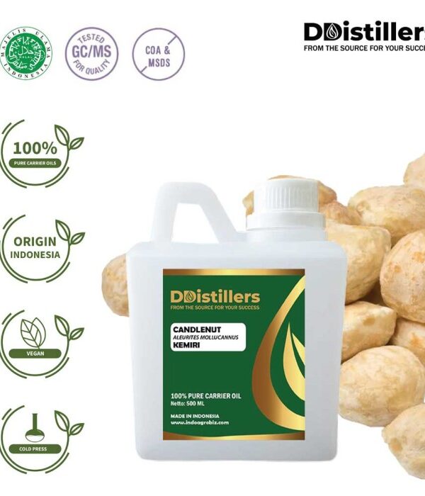 9937af47540542d48f60db198be65e67.jpg Candlenut / Kemiri Carrier Oil Pure 100%, 500ML-1L HDPE