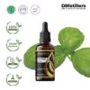 Basil (Sweet) / Selasih Essential Oil Pure 100%, 50-100ML GS