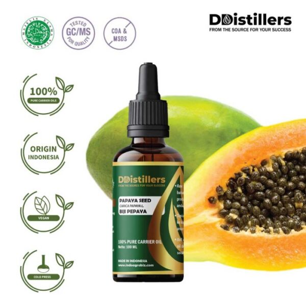 Papaya Seed / Biji Pepaya Carrier Oil Pure 100%, 50-100 ML GS