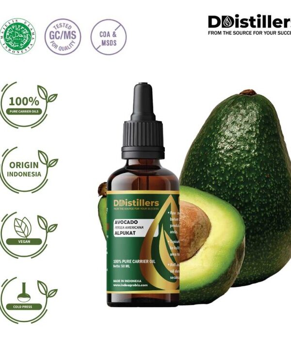 Avocado / Alpukat Carrier Oil Pure 100%, 50-100ML GS