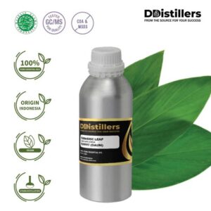 Turmeric Leaf / Daun Kunyit Essential Oil Pure 100%, 500ML-1L HDPE/SS