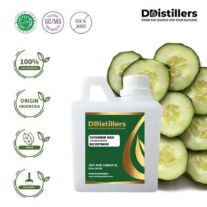 Cucumber Seed / Biji Ketimun Carrier Oil Pure 100%, 500ML-1L HDPE