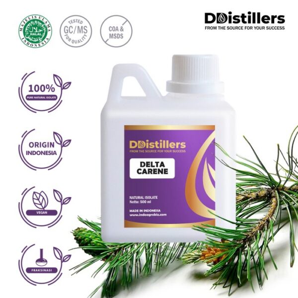 ac5f1266e9634f18a297292ada12dfc1.jpg Delta Carene Natural Isolate Oil Pure 100%, 500ML-1L HDPE