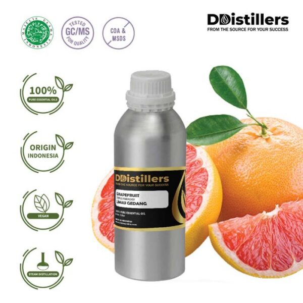 Grapefruit / Limau Gedang Essential Oil Pure 100%, 500ML-1L HDPE/SS