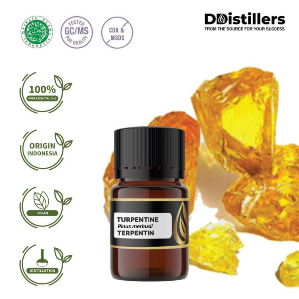 ae82409d5ace4efd8855a50d0f12d699.png Turpentine / Terpentine Essential Oil Pure 100%, 2-10ML GS