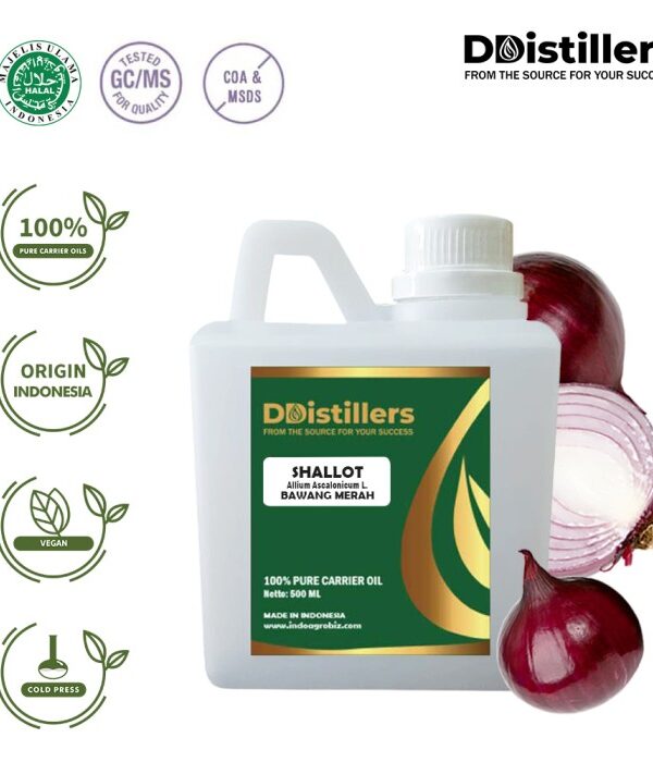 Shallot / Bawang Merah Carrier Oil Pure 100%, 500ML-1L HDPE