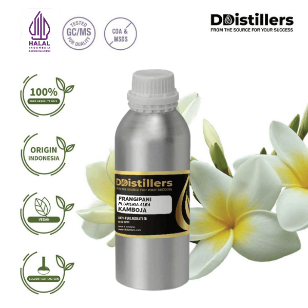 afdf9d930e274c10938641a1a200e995.png Frangipani / Kamboja Absolute Oil Pure 100%, 500ML-1L HDPE/SS