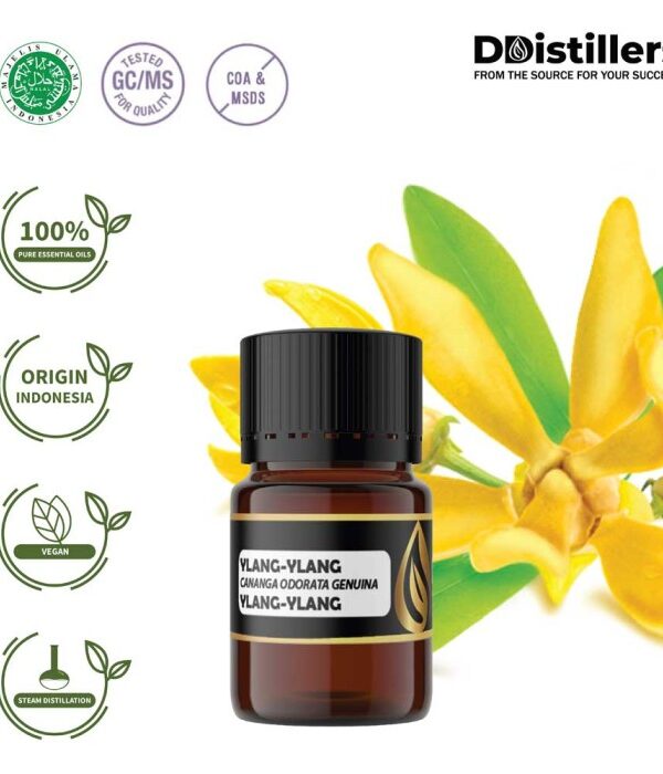 Ylang-Ylang / Kenanga Essential Oil Pure 100%, 2-10ML GS