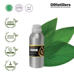 Turmeric Leaf / Daun Kunyit Essential Oil Pure 100%, 500ML-1L HDPE/SS