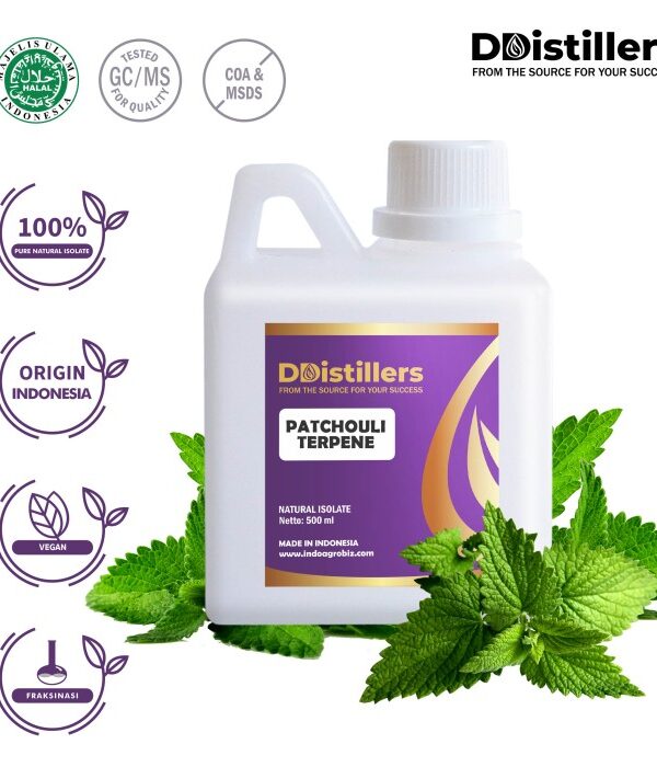Patchouli Terpenes Natural Isolate Oil Pure 100%, 500ML-1L HDPE