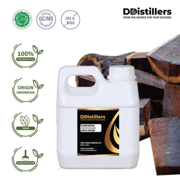 b5cf84d402fd46799d5c7fdf2de28d5e.jpg Darkwood / Blackwood / Kayu Hitam Papua Essential Oil Pure 100%, 500ML-1L HDPE/SS