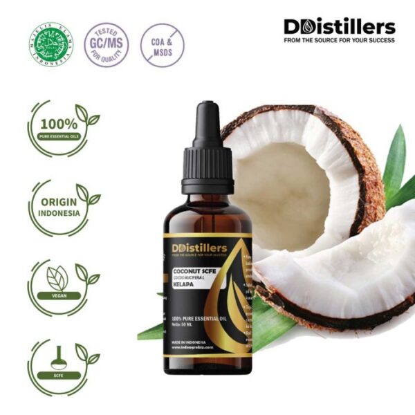 b5eb545fddfa4826a0dc1968a8f40133.jpg Coconut SCFE / Kelapa Essential Oil Pure 100%, 50-100ML GS