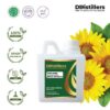 Sunflower / Bunga Matahari Carrier Oil Pure 100%, 500ML-1L HDPE