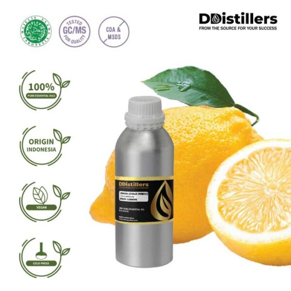 b8867aa356bd47309d0055c7d5f99f8b.jpg Lemon (Cold Presse) / Lemon Essential Oil Pure 100%, 500ML-1L HDPE/SS