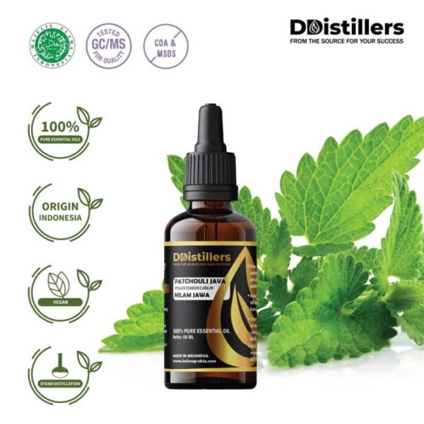 Patchouli (Java) / Nilam Jawa Essential Oil Pure 100%, 50-100ML GS