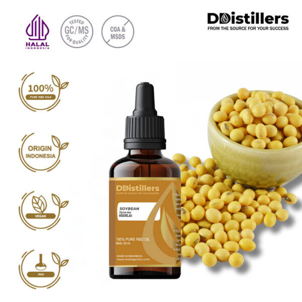 Soybean / Kedelai RBD Oil Pure 100%, 50-100ML GS