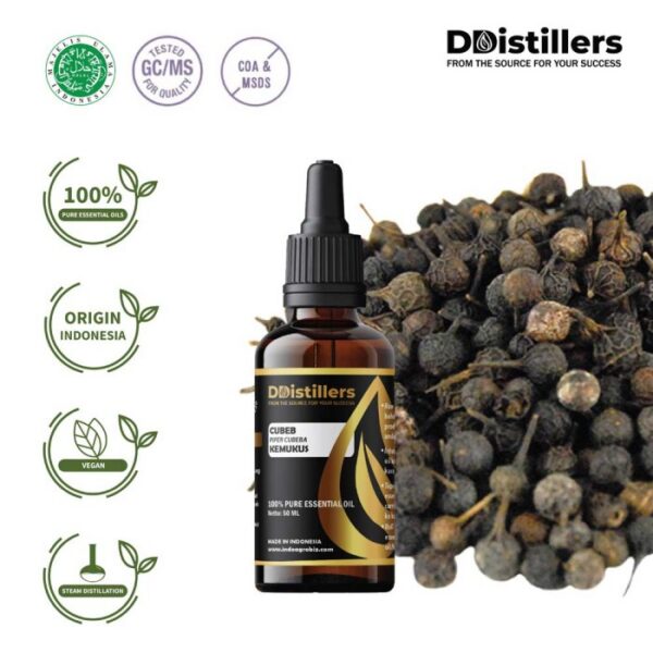Cubeb / Kemukus Essential Oil Pure 100%, 50-100ML GS