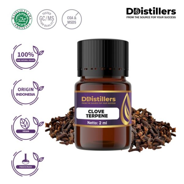 Clove Terpene Natural Isolate Oil Pure 100%, 2ML GS