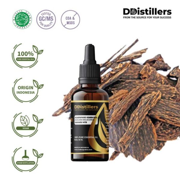 Agarwood Sumbawa / Gaharu NTB Essential Oil Pure 100%, 50-100ML GS