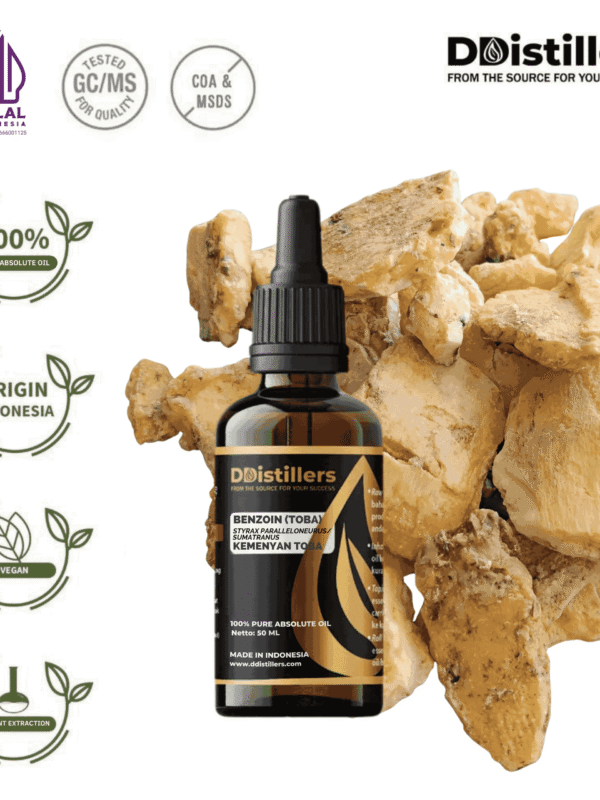 Benzoin (Toba) / Kemenyan Toba Absolute Oil Pure 100%, 50-100ML GS