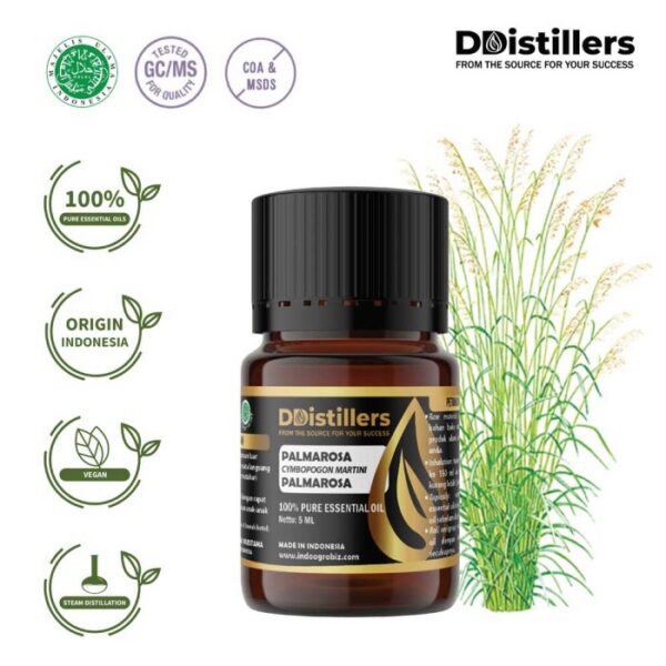cbcdd05cb8ed4772873920d15ca6c02f.jpg Palmarosa / Palmarosa Essential Oil Pure 100%, 2-10ML GS