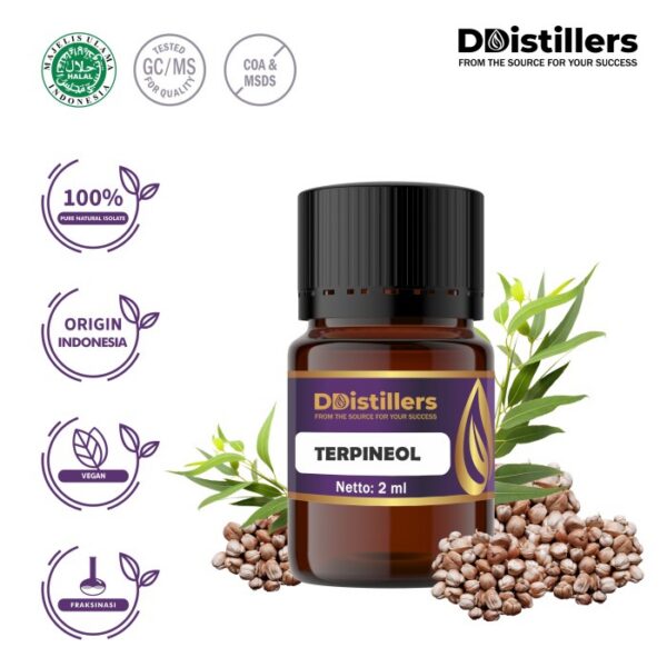 Terpineol Natural Isolate Oil Pure 100%, 2ML GS