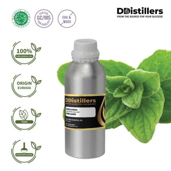 Origanum / Bunga Oregano Essential Oil Pure 100%, 500ML-1L HDPE/SS