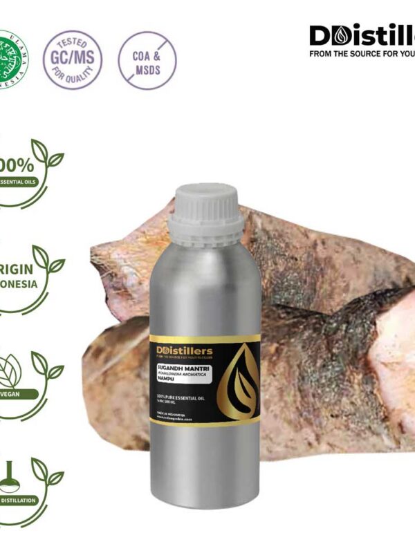 Sugandh Mantri / Nampu Essential Oil Pure 100%, 500ML-1L HDPE/SS