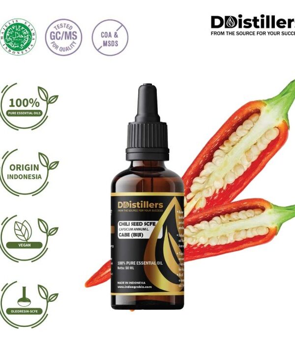 Chili Seed / Biji Cabe Essential Oil Pure 100%, 50-100ML GS