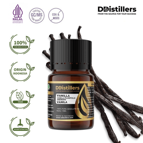 Vanilla-Abs / Vanila Absolute Oil Pure 100%, 2-10ML GS