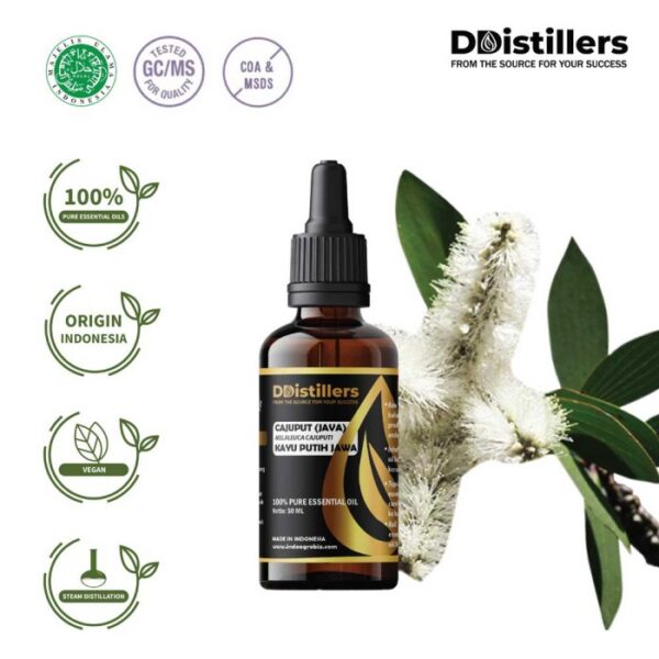 Cajuput (Java) / Kayu Putih Jawa Essential Oil Pure 100%, 50-100ML GS