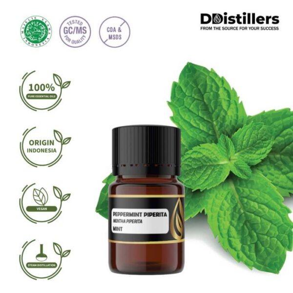 Peppermint (Piperita) / Mint Essential Oil Pure 100%, 2-10ML GS