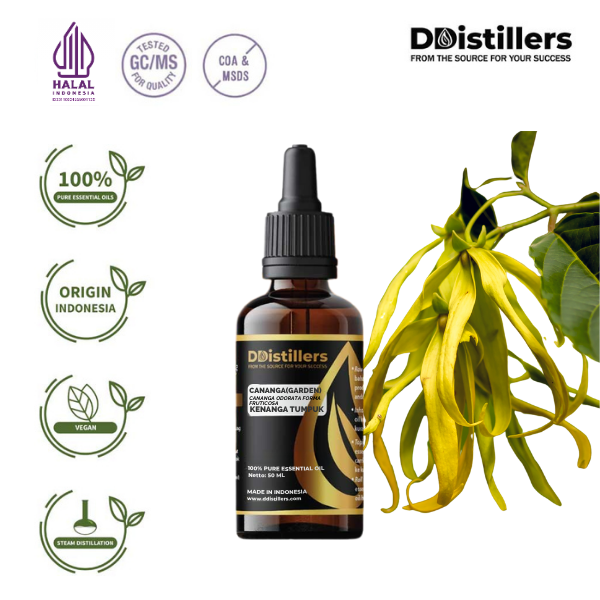 e14e8e949d3f40d1a9e561042002fca9.png Cananga (Garden) / Kenanga Tumpuk Essential Oil Pure 100%, 50-100ML GS