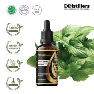 Basil (Lemon) / Kemangi Essential Oil Pure 100%, 50-100ML GS