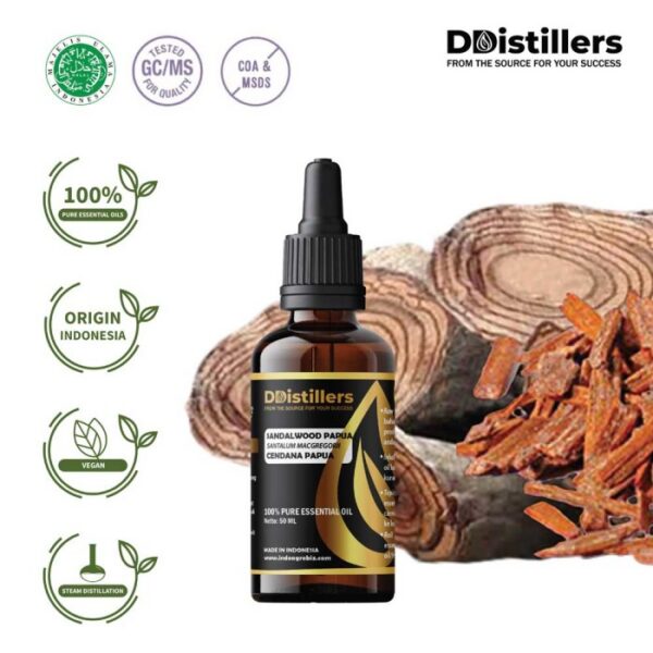 Sandalwood (Papua) / Cendana Papua Essential Oil Pure 100%, 50-100ML GS