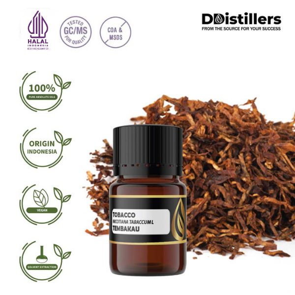 Tobacco-EO / Tembakau Essential Oil Pure 100%, 2-10ML GS