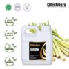 Lemongrass (West Indian) / Sereh Dapur Barat Essential Oil Pure 100%, 500ML-1L HDPE/SS