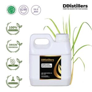 Citronella (Java) / Sereh Wangi Mahapengiri Essential Oil Pure 100%, 500ML-1L HDPE/SS