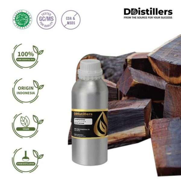 e934f474bb1843129fe109cefd66a29f.jpg Darkwood / Blackwood / Kayu Hitam Papua Essential Oil Pure 100%, 500ML-1L HDPE/SS