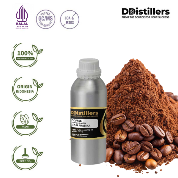e94504fbd1b6405c9b9f3bd065098784.png Coffee / Kopi Arabika Essential Oil Pure 100%, 500ML-1L HDPE/SS